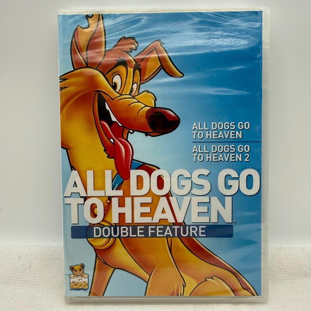 All Dogs Go to Heaven Double Feature NEW SEALED
